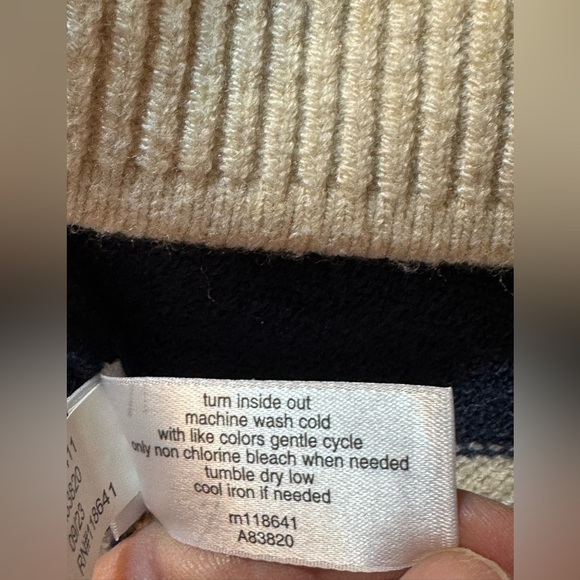 Lane Bryant Striped Polo Sweater 18/20 - Picture 9 of 9